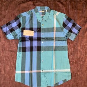 Men Burberry Brit shirt xxl
